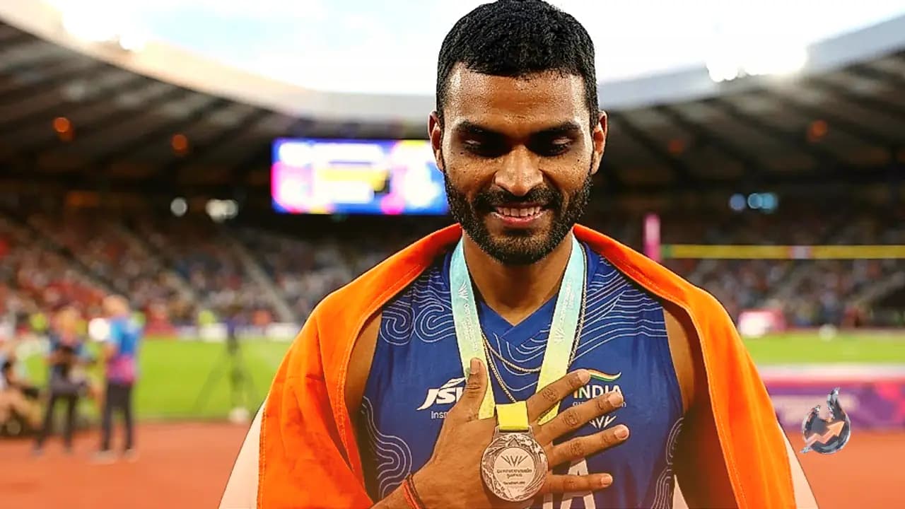 Sarvesh Kushare Wins Historic Commonwealth High Jump Silver