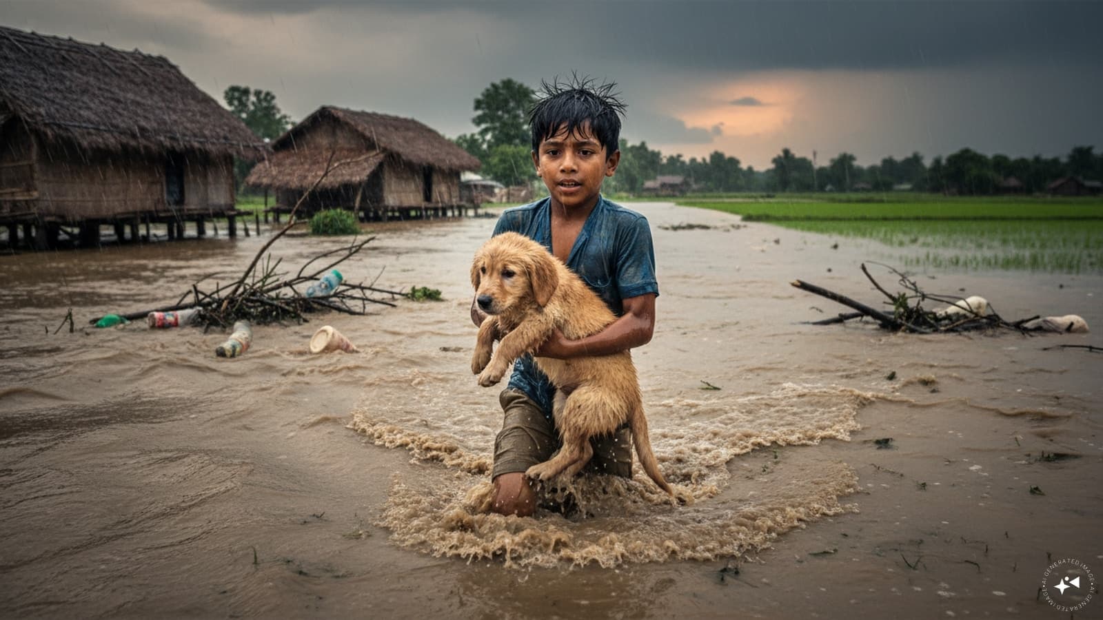 Assam Boy Drowns While Rescuing Pet Dog