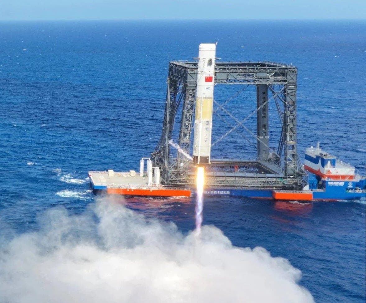 China Achieves Reusable Rocket Booster Sea Landing Milestone