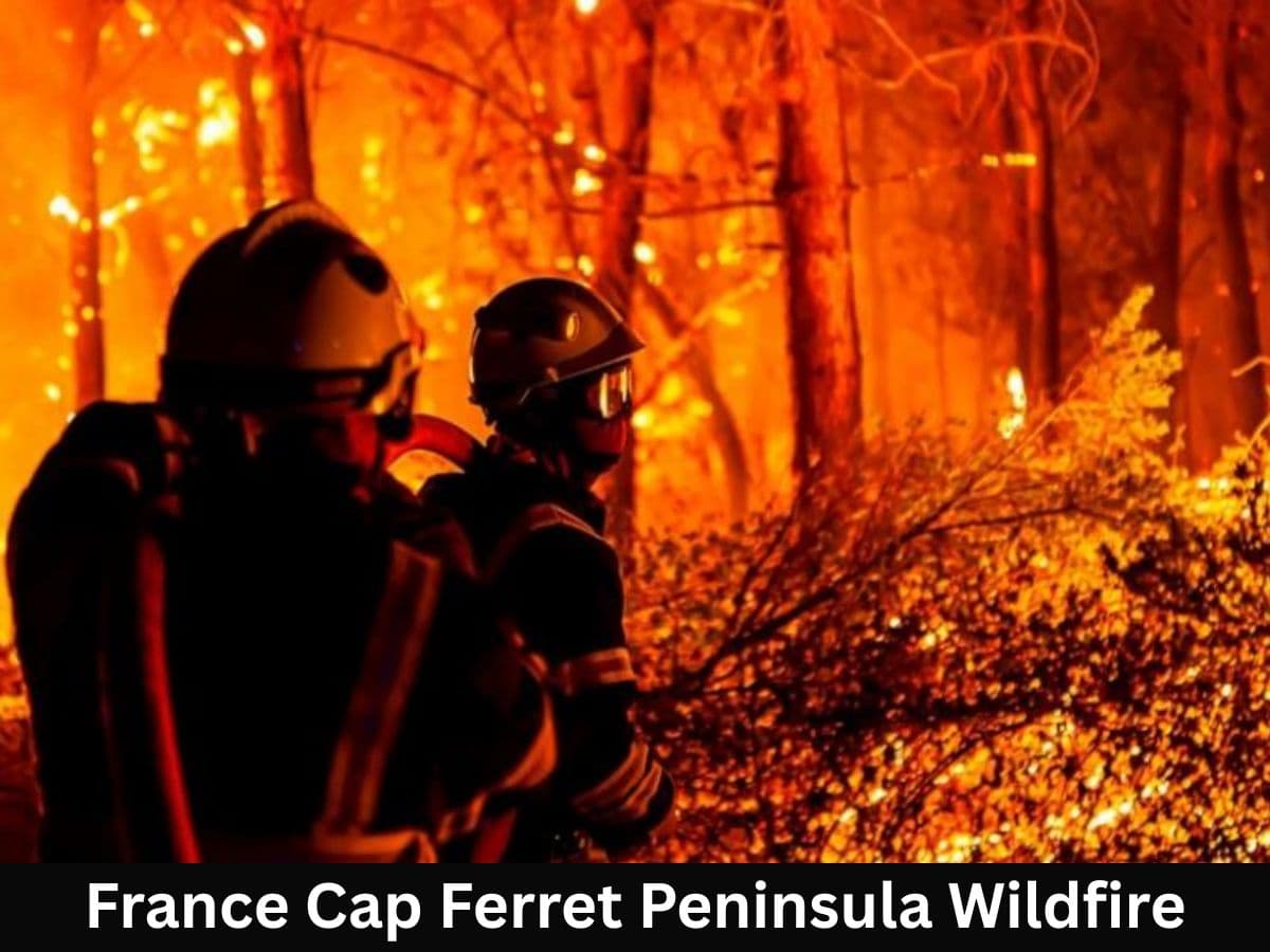 Massive Wildfires Force Evacuations in France