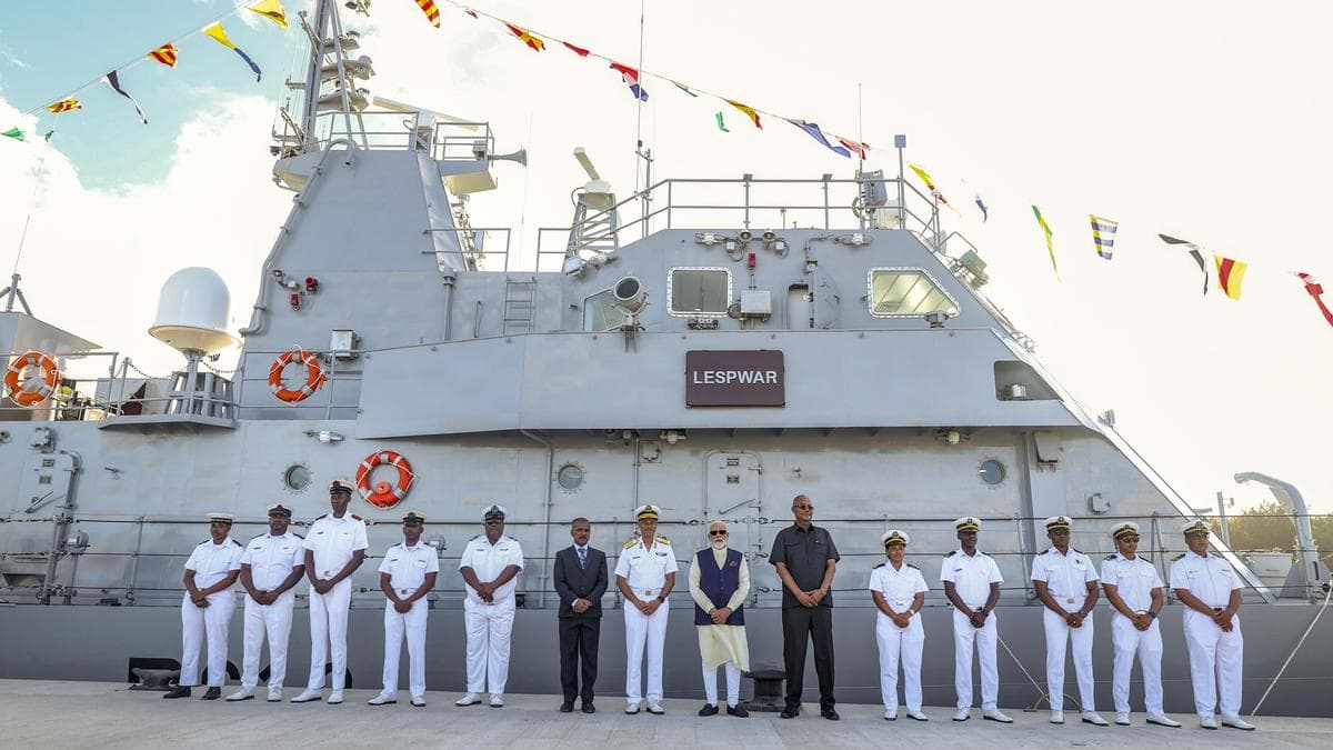 PM Modi Gifts 'Made in India' Patrol Vessel to Seychelles